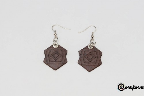 Brincos de Cortiça Ref: C1185 F Brincos de Cortiça Ref: C1185 F