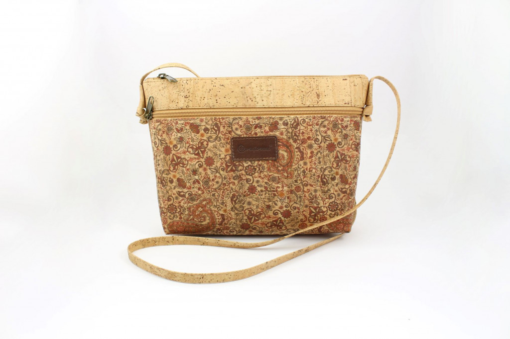 Cross bag in cork Ref: 851/0 ET