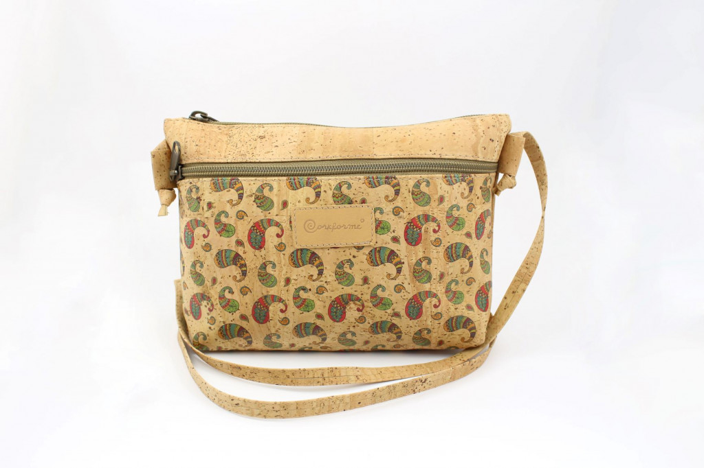 Cross bag in cork Ref: 851/0 ET