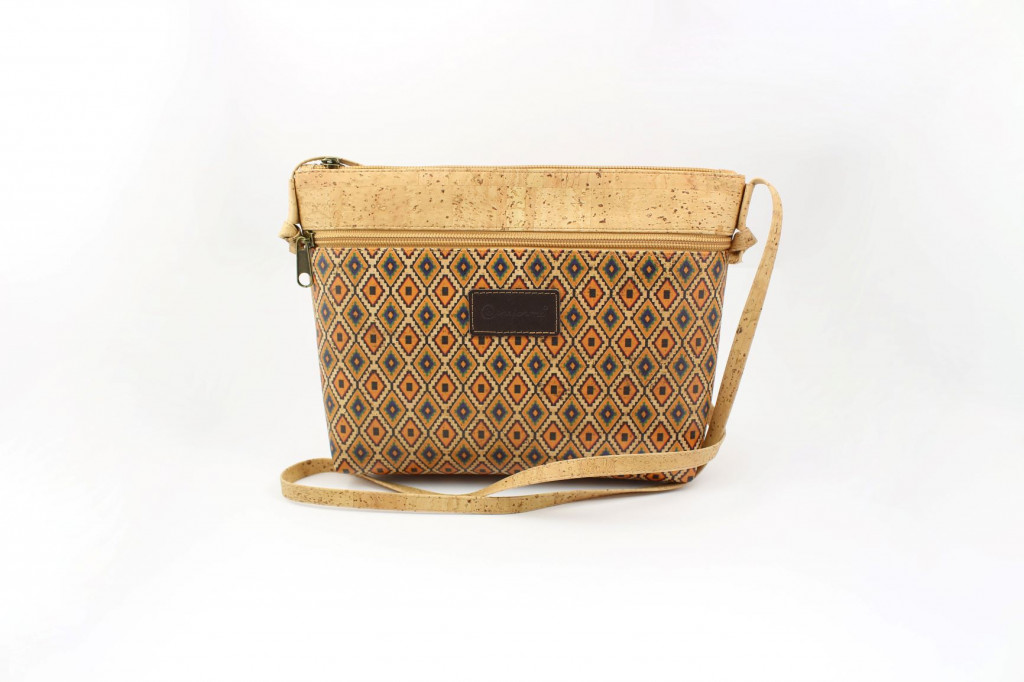 Cross bag in cork Ref: 851/0 ET