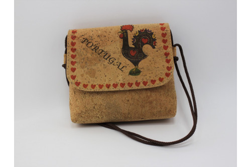 Malinha a tiracolo em cortiça Ref: 8071 A