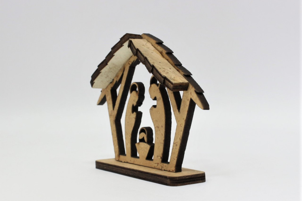 Cork nativity scene Ref: 2007A