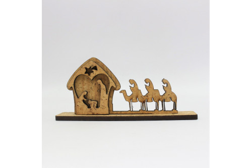 Presépio de cortiça Ref: 2007B