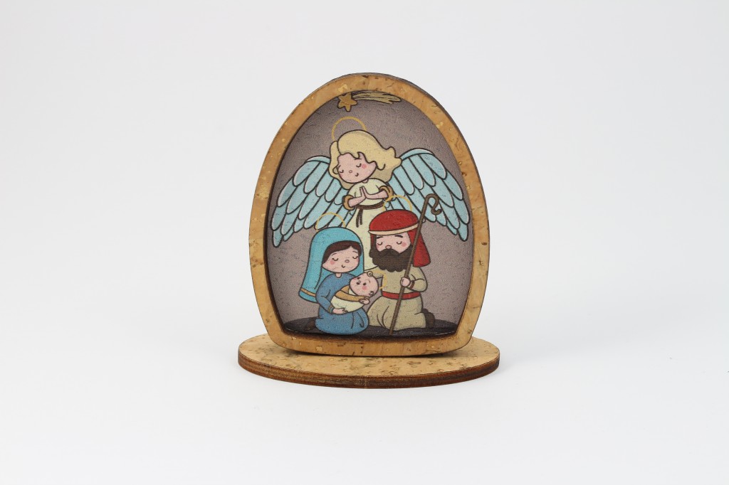 Cork nativity scene Ref: 2012C