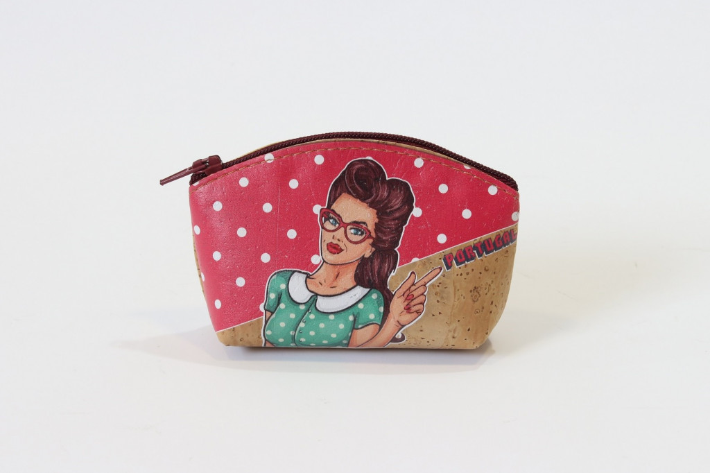 Cork Coin Purse Ref: 819 POP1R