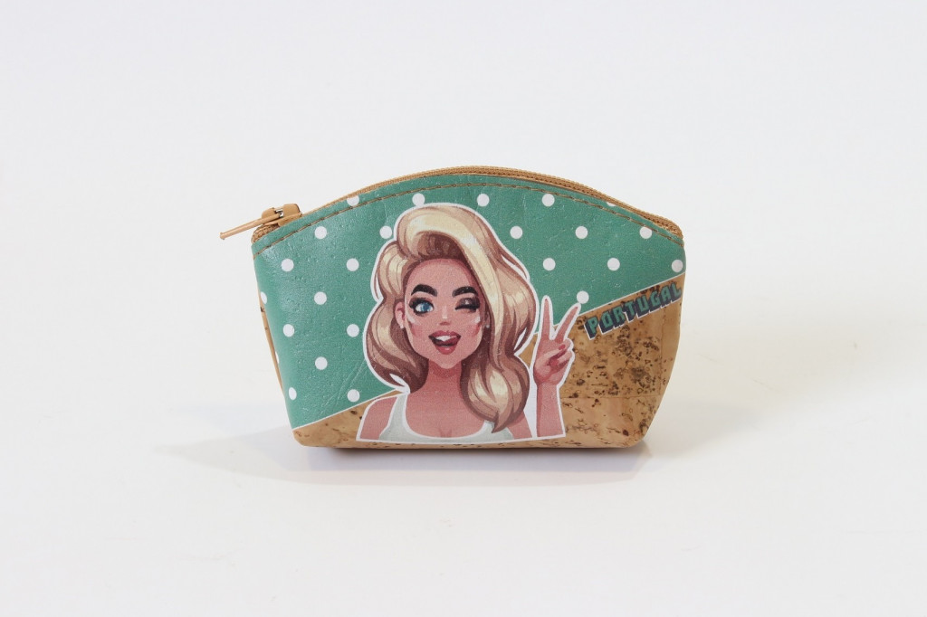 Cork Coin Purse Ref: 819 POP1R