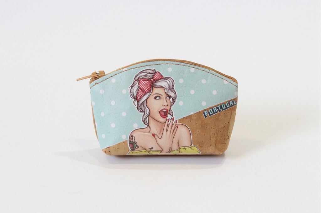 Cork Coin Purse Ref: 819 POP1R