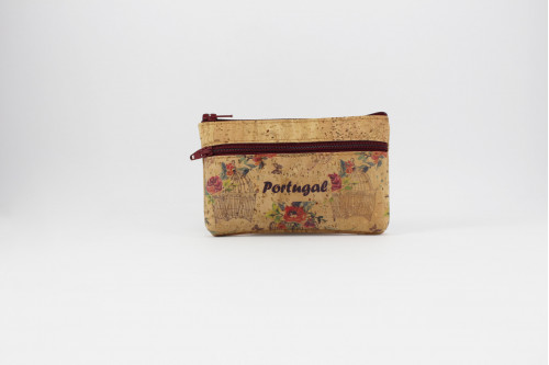 Porta-moedas de Cortiça Ref: 829 VC15 Porta-moedas de Cortiça Ref: 829 VC15