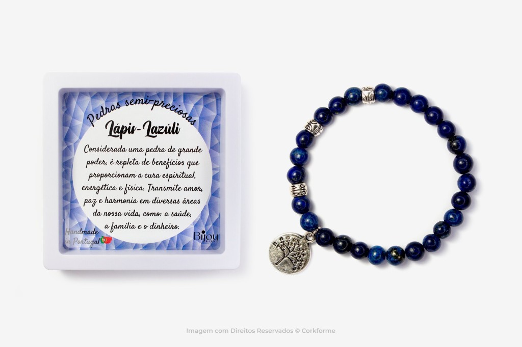 Pulseira com pedras semipreciosas - Ref. 1239 Pulseira com pedras semipreciosas - Ref. 1239