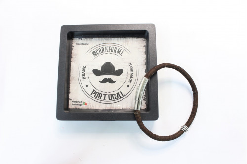 Pulseira em cortiça com caixa - Ref. 1241 A