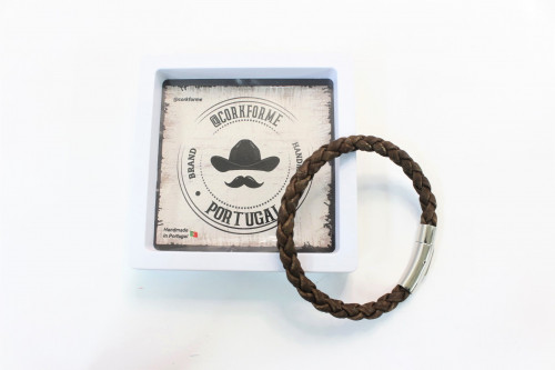 Cork bracelet with box - Ref. 1243