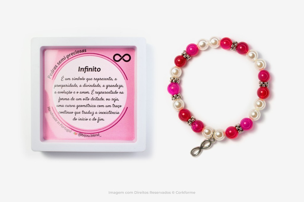 Pulseira do amuleto da sorte com caixa - Ref. 1245 Pulseira do amuleto da sorte com caixa - Ref. 1245