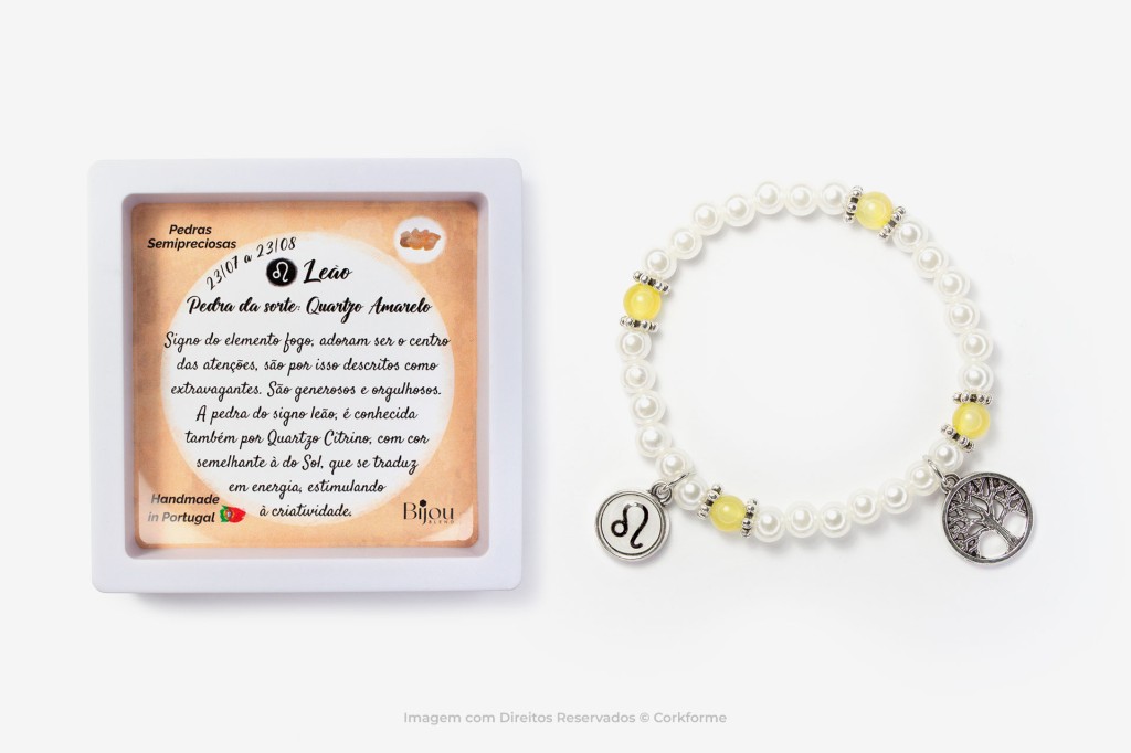 Pulseira do signo com caixa - Ref. 1251 Pulseira do signo com caixa - Ref. 1251