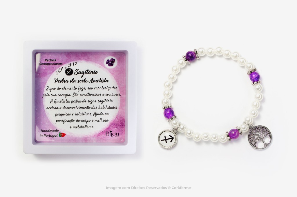 Pulseira do signo com caixa - Ref. 1251 Pulseira do signo com caixa - Ref. 1251