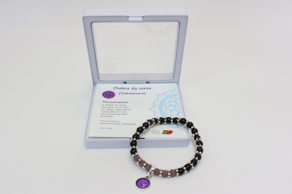 Chakra bracelet with box - Ref.  A 1238C