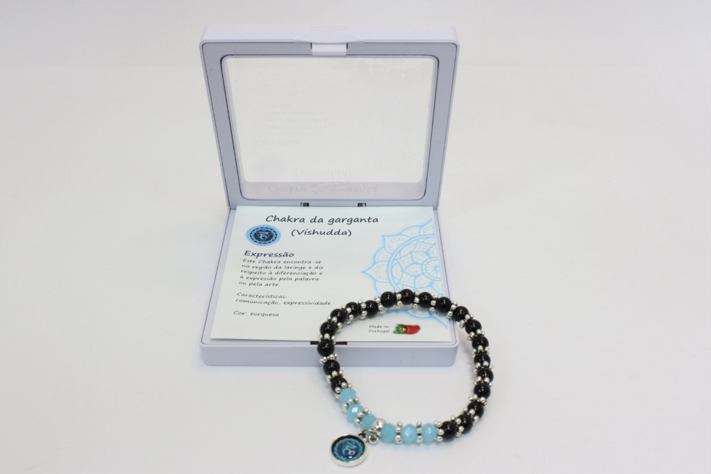 Chakra bracelet with box - Ref.  A 1238C