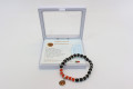 Pulseira do chakra com caixa - Ref.  A 1238 C