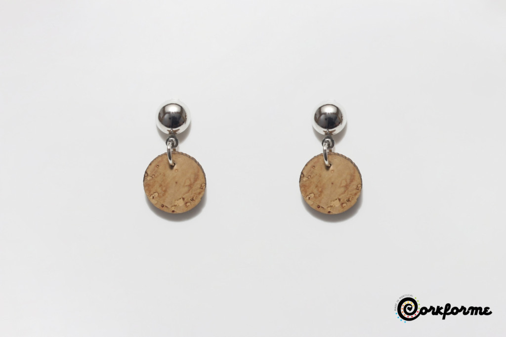 Cork Earrings Ref: C1185 B