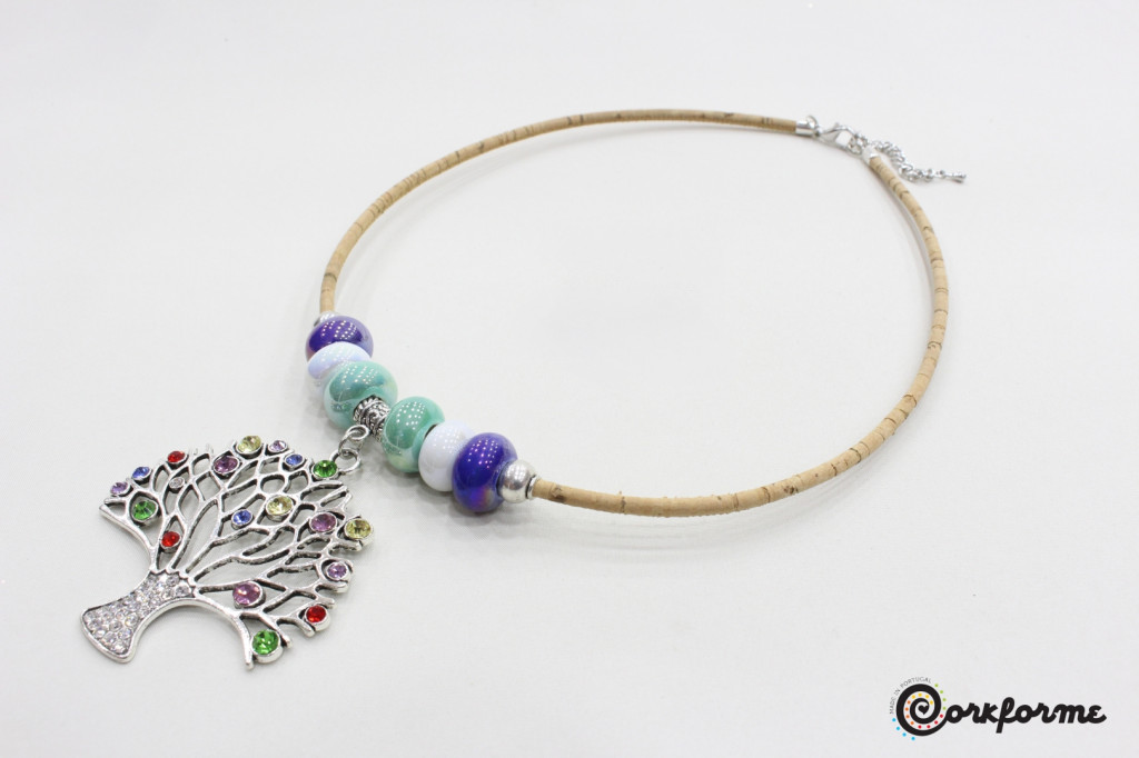 Cork Necklace Ref: 907 BK