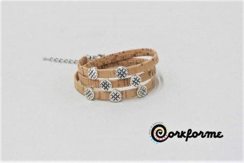 Pulseira de Cortiça Ref: 1037 AG Pulseira de Cortiça Ref: 1037 AG