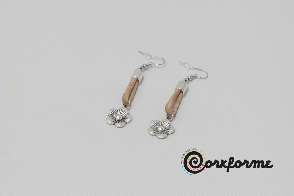 Cork Earrings Ref: 910 AQ Cork Earrings Ref: 910 AQ