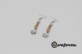 Cork Earrings Ref: 910 AQ Cork Earrings Ref: 910 AQ