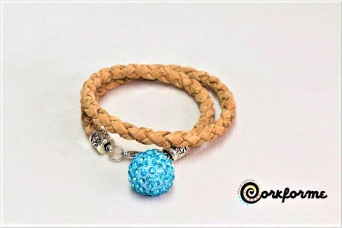 Pulseira de Cortiça Ref: 1021 Q Pulseira de Cortiça Ref: 1021 Q