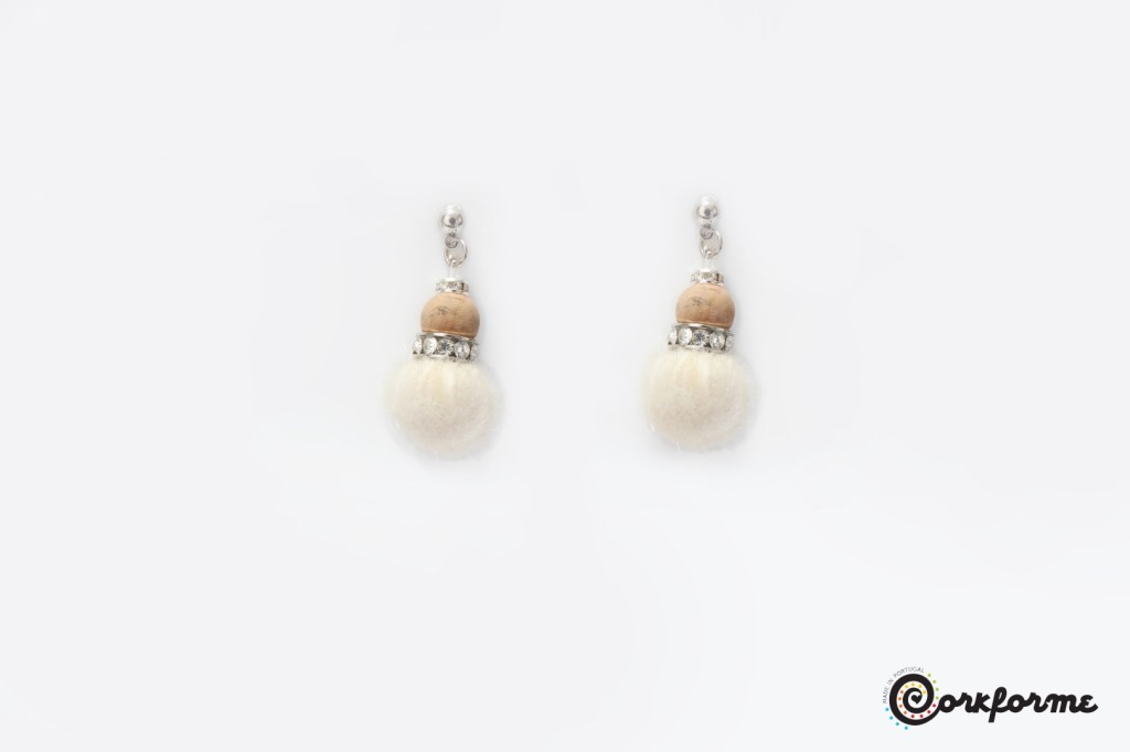 Cork Earrings Ref: 1211 A