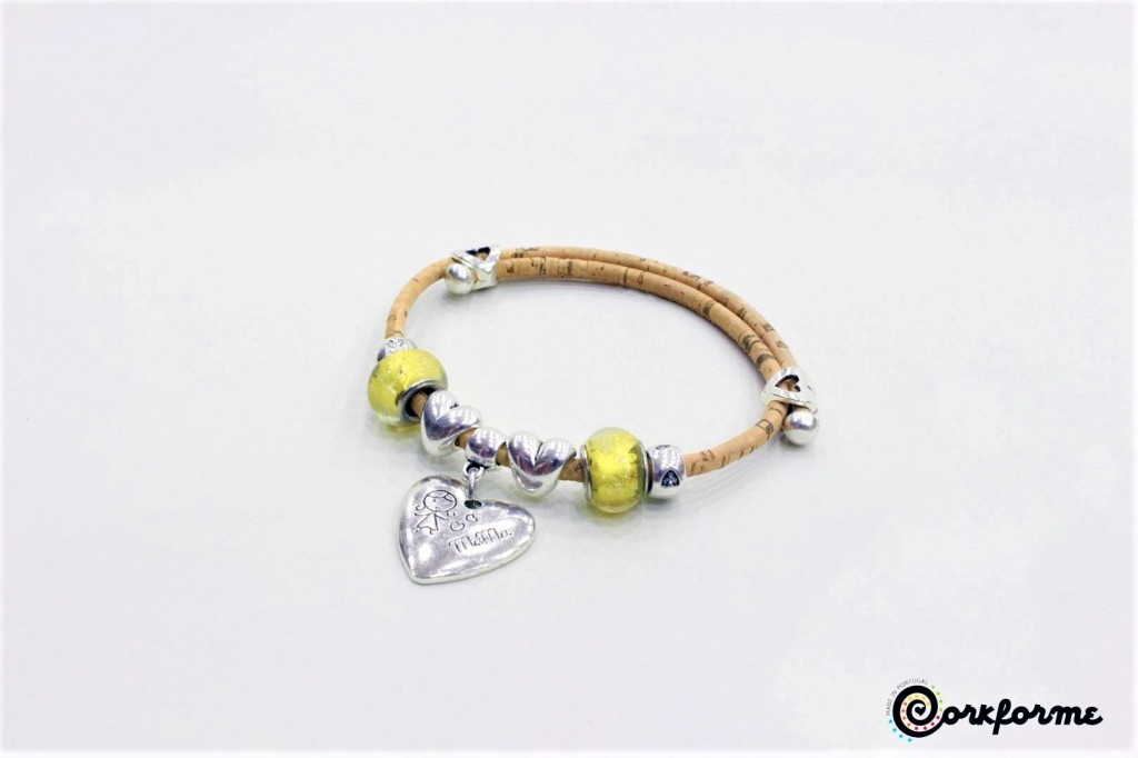 Cork "Pandora" Bracelet Ref: 908 Q1