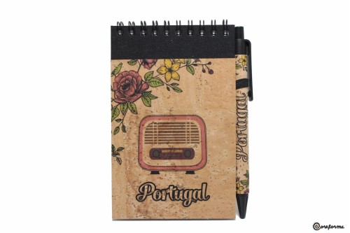 Bloco de notas em Cortiça Ref: 3004 VA2