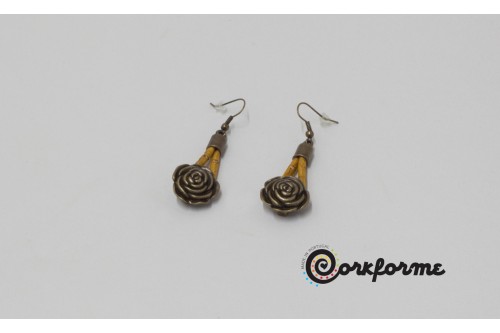 Cork Earrings Ref: 910 J Cork Earrings Ref: 910 J