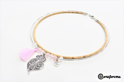 Gargantilha de Cortiça Ref: 1107 A