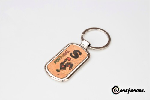 Cork Keychain Ref: 3055 A-S Cork Keychain Ref: 3055 A-S