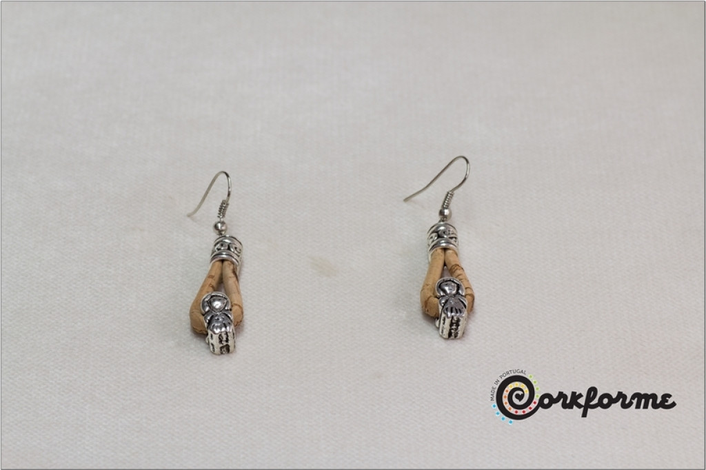 Cork Earrings Ref: 911 AQ