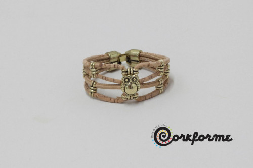 Pulseira de Cortiça Ref: 921 AG Pulseira de Cortiça Ref: 921 AG