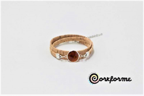 Pulseira de Cortiça Ref: 1045 D Pulseira de Cortiça Ref: 1045 D