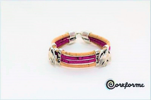 Pulseira de Cortiça Ref: 906 BI Pulseira de Cortiça Ref: 906 BI