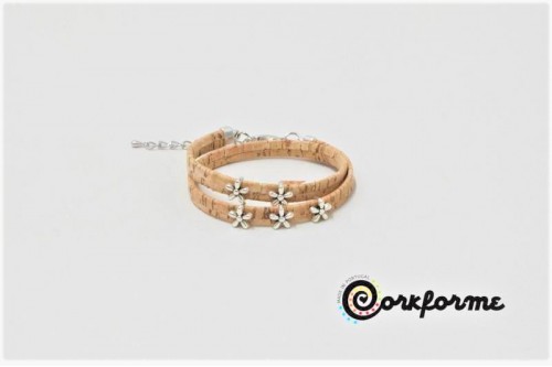 Pulseira de Cortiça Ref: 1036 A Pulseira de Cortiça Ref: 1036 A