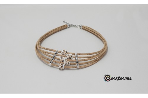 Gargantilha de Cortiça Ref: 971 B2 Gargantilha de Cortiça Ref: 971 B2