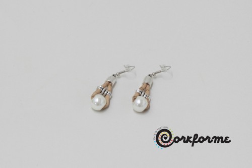 Cork Earrings Ref: 910 BC Cork Earrings Ref: 910 BC