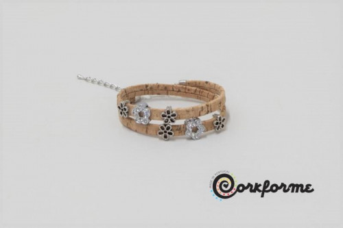 Pulseira de Cortiça Ref: 1041 A Pulseira de Cortiça Ref: 1041 A
