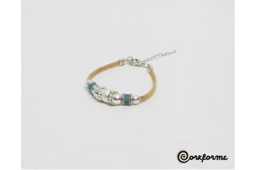 Pulseira "Pandora" de Cortiça Ref: 908 T