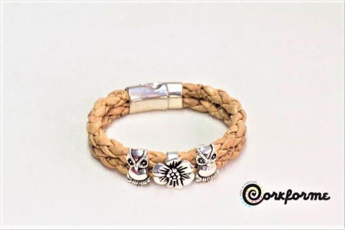 Pulseira de Cortiça Ref: 1021 O Pulseira de Cortiça Ref: 1021 O