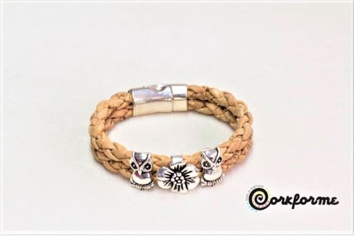 Pulseira de Cortiça Ref: 1021 O Pulseira de Cortiça Ref: 1021 O