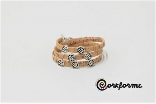 Pulseira de Cortiça Ref: 1037 AF Pulseira de Cortiça Ref: 1037 AF