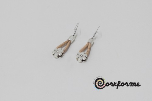 Cork Earrings Ref: 910 G Cork Earrings Ref: 910 G