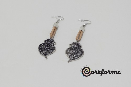 Cork Earrings Ref: 910 O Cork Earrings Ref: 910 O