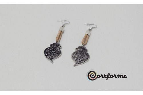 Cork Earrings Ref: 910 O Cork Earrings Ref: 910 O