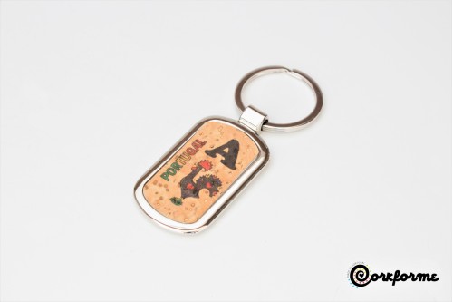 Cork Keychain Ref: 3055 A-A