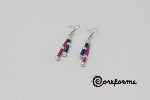 Cork Earrings Ref: 910 BM Cork Earrings Ref: 910 BM
